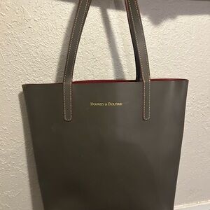 Dooney & Bourke Black and Red Tote Bag